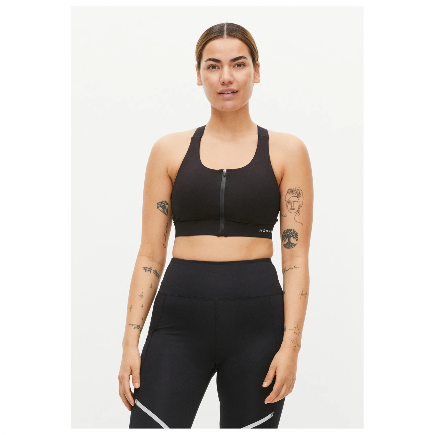 Röhnisch Women's Zip Up Sportsbra - Sports Bra 4 Röhnisch Women's Zip Up Sportsbra - Sports Bra - Image 2