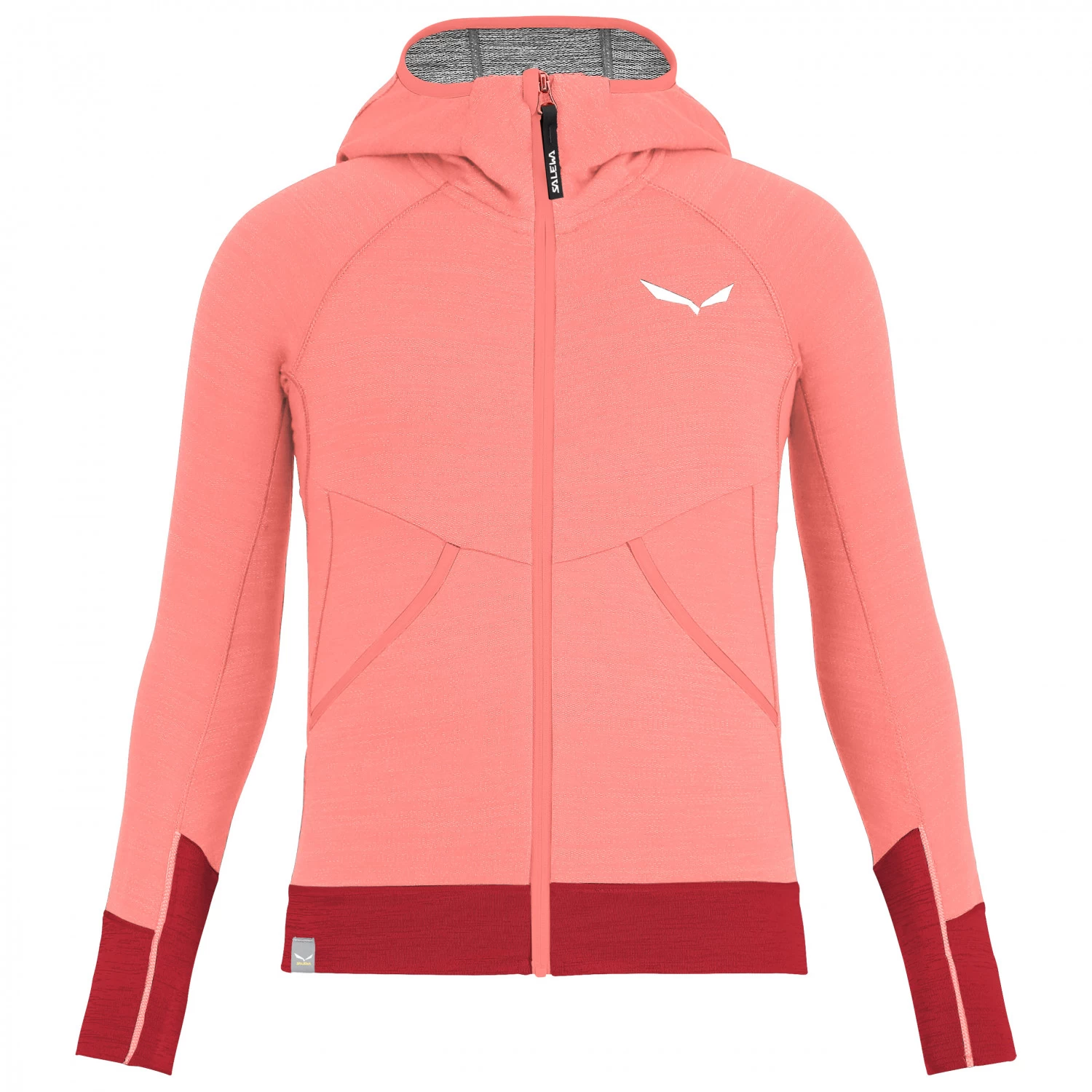 SALEWA Kid's Puez Hybrid PL G Full Zip Hoody - Fleece Jacket 3 SALEWA Kid's Puez Hybrid PL G Full Zip Hoody - Fleece Jacket