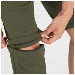 Salomon Wayfarer Zip Off Pants - Zip-off Trousers -Outdoor Apparel Sale Shop salomon wayfarer zip off pants zip off trousers detail 4