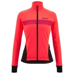 Santini Women's 3W Coral Bengal Winter Jacket - Cycling Jacket