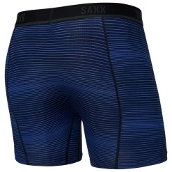 Saxx Kinetic Light-Compression Mesh Boxer Brief - Synthetic Base Layer -Outdoor Apparel Sale Shop saxx kinetic light compression mesh boxer brief synthetic base layer detail 2
