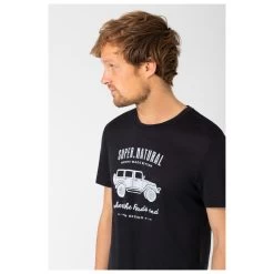 Super.natural All Terrain Tee - Merino Shirt -Outdoor Apparel Sale Shop supernatural all terrain tee merino shirt detail 4