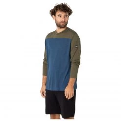 Super.natural Contrast L/S - Merino Longsleeve -Outdoor Apparel Sale Shop supernatural contrast l s merino longsleeve detail 3