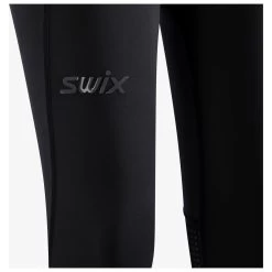 Swix Women's Pace High Waist Cropped Tights - Running Tights -Outdoor Apparel Sale Shop swix womens pace high waist cropped tights running tights detail 5
