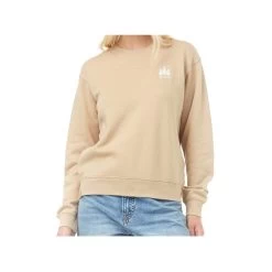 Tentree Women's Treefleece Golden Spruce Update Crew - Jumper