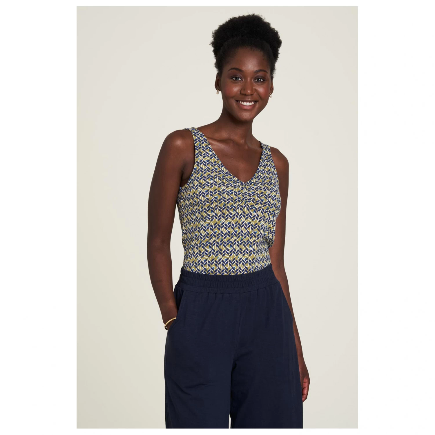 Women's V-Neck Jersey-Top 5 Women's V-Neck Jersey-Top - Image 3