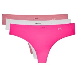 Under Armour Women's Pure Stretch Thong 3 Pack - Everyday Base Layer