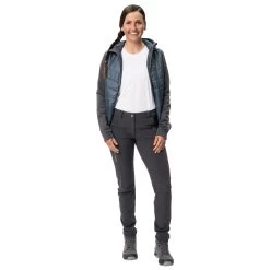 VAUDE Women's Elope Slim Fit Pants - Walking Trousers -Outdoor Apparel Sale Shop vaude womens elope slim fit pants walking trousers detail 7
