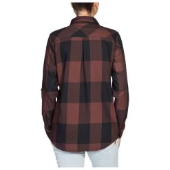 VAUDE Women's Farsund L/S Shirt - Blouse -Outdoor Apparel Sale Shop vaude womens farsund l s shirt blouse detail 4