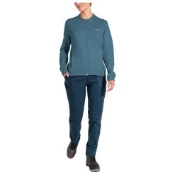 VAUDE Women's Mineo Cotton Jacket - Training Jacket -Outdoor Apparel Sale Shop vaude womens mineo cotton jacket training jacket detail 3