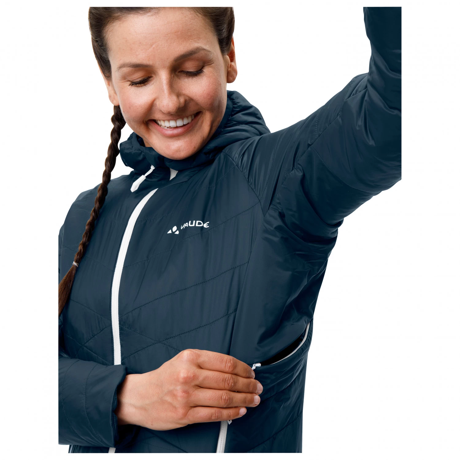 VAUDE Women's Monviso Insulation Jacket - Synthetic Jacket 7 VAUDE Women's Monviso Insulation Jacket - Synthetic Jacket - Image 5