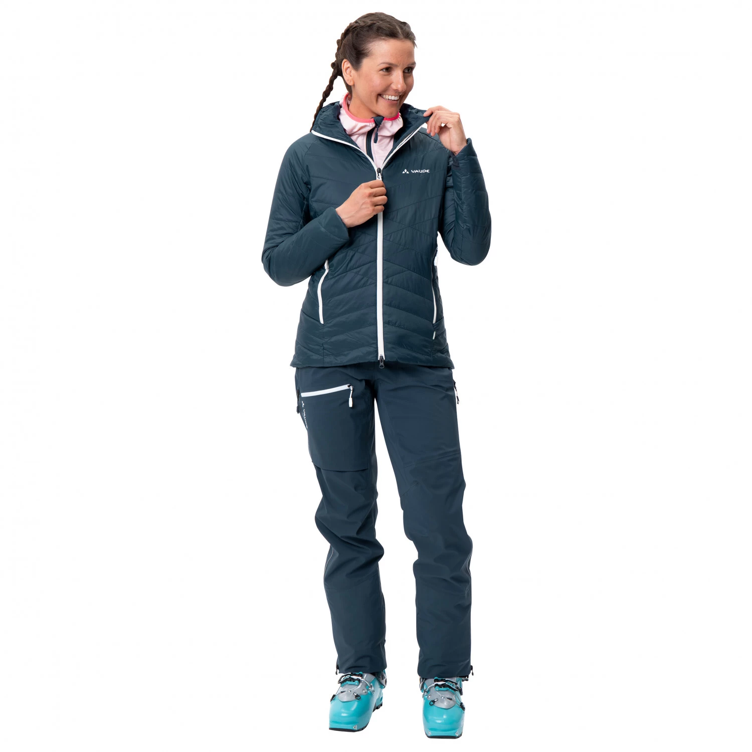 VAUDE Women's Monviso Insulation Jacket - Synthetic Jacket 9 VAUDE Women's Monviso Insulation Jacket - Synthetic Jacket - Image 7