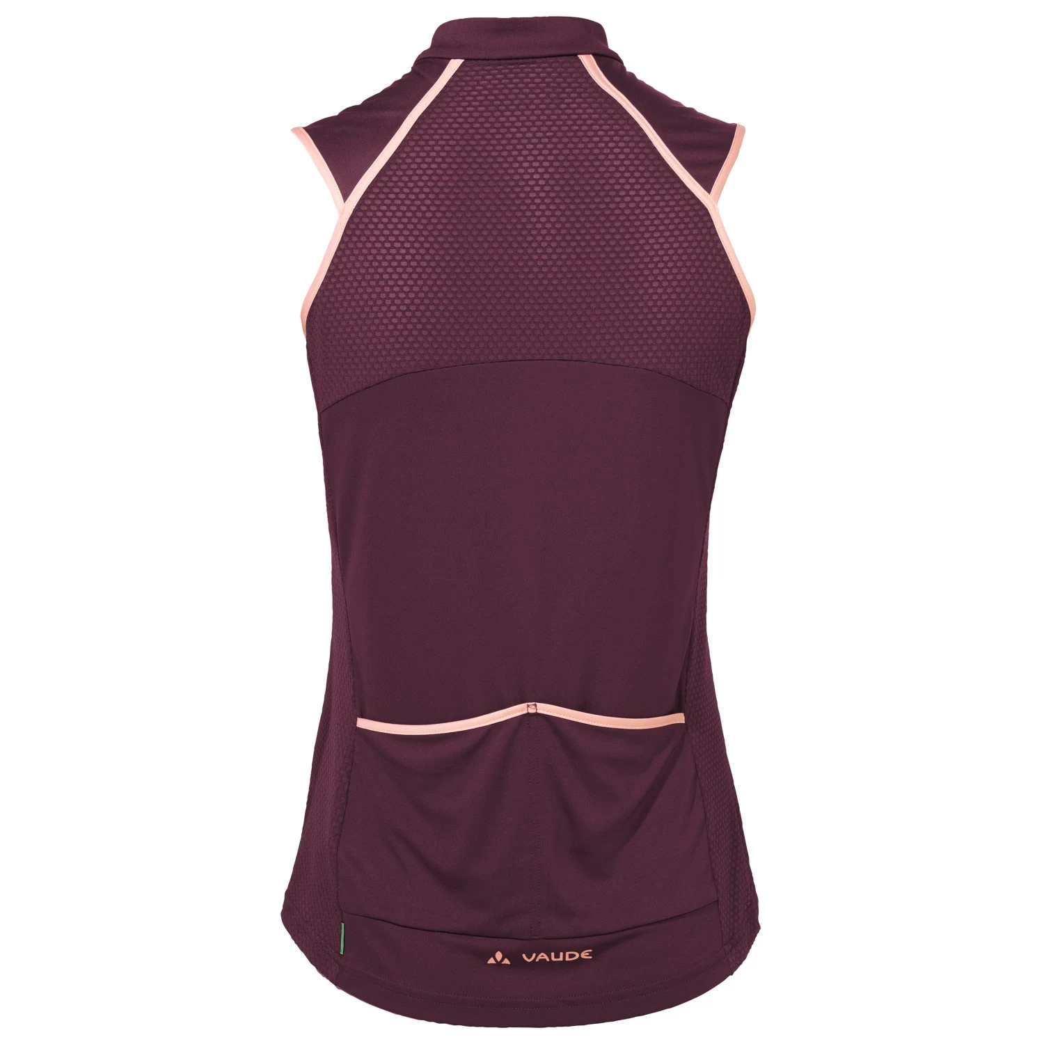 VAUDE Women's Posta Full Zip Tricot SL - Cycling Singlet 4 VAUDE Women's Posta Full Zip Tricot SL - Cycling Singlet - Image 2
