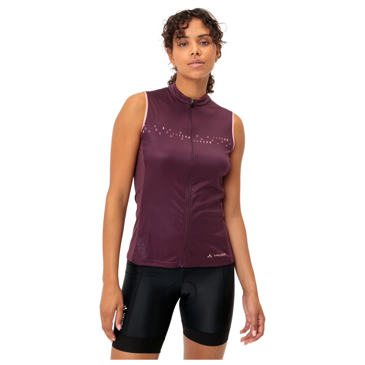 VAUDE Women's Posta Full Zip Tricot SL - Cycling Singlet 5 VAUDE Women's Posta Full Zip Tricot SL - Cycling Singlet - Image 3