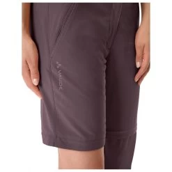 VAUDE Women's Skomer Zip Off Pants II - Zip-off Trousers -Outdoor Apparel Sale Shop vaude womens skomer zip off pants ii zip off trousers detail 4