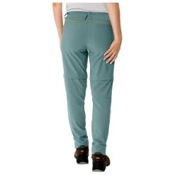 VAUDE Women's Skomer ZO Pants II - Walking Trousers -Outdoor Apparel Sale Shop vaude womens skomer zo pants ii walking trousers detail 3